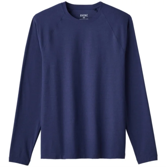 Rhone Element Long Sleeve Tee Lightweight Everyday Comfort Long Sleeve Tee XXL - Picture 3 of 8